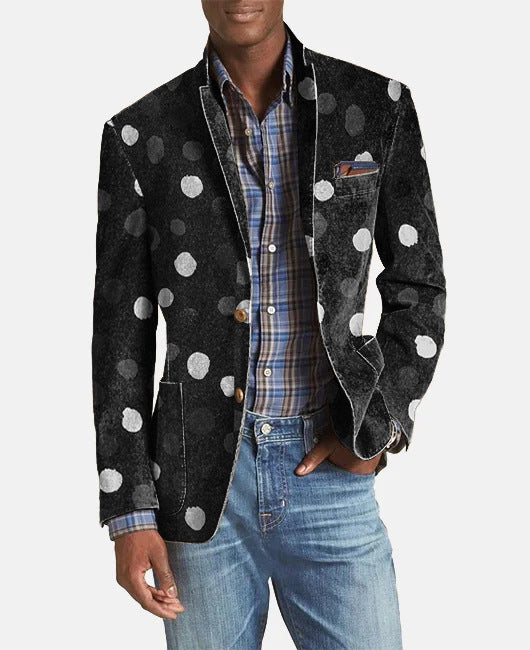 Jassen Heren | Blazer Jacket | Klassiek & Modern met Uniek Motief