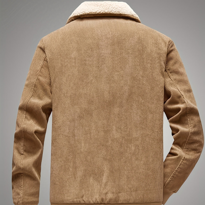 Winterjas Heren | Vintage Jas | Warm met Reverse kraag