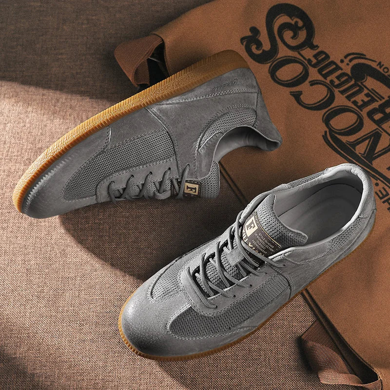 Heren Sneakers | Retro | Vetersluiting | Zomer