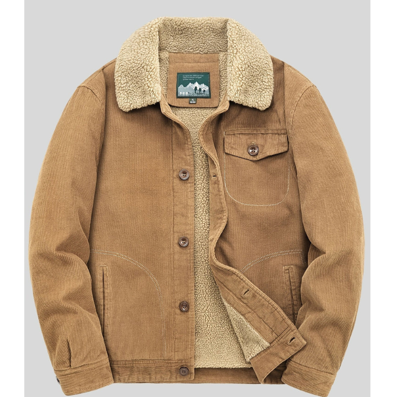 Winterjas Heren | Dikke Tussenjas | Casual Vintage Werkkleding