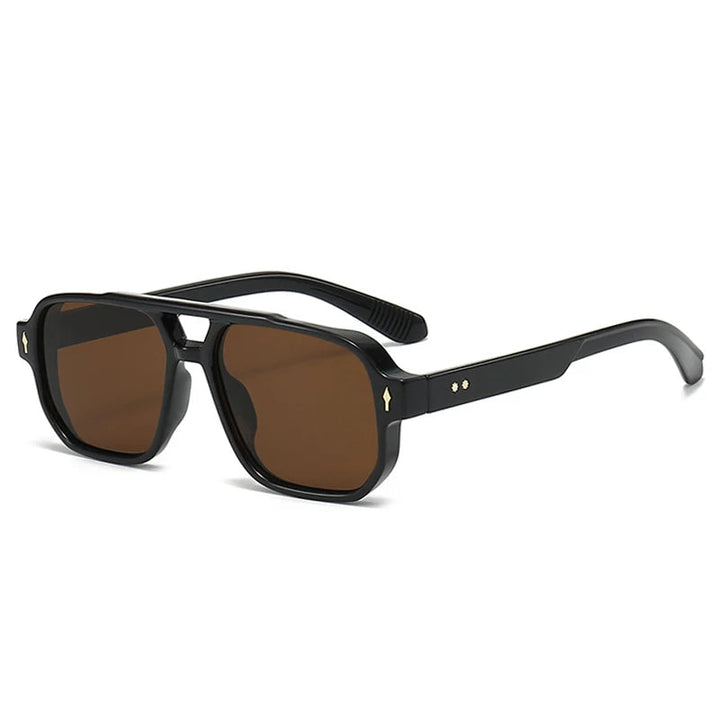 Heren Zonnebril | Oversized | Vierkant Montuur | Zomer