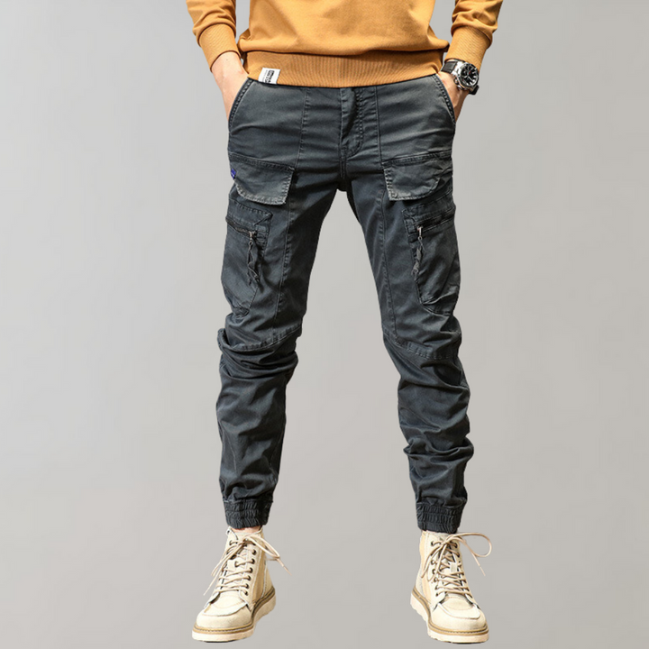 Heren Cargo Jogger | Multi-Pocket & Tactical | Techwear Katoen | Outdoor Kleding