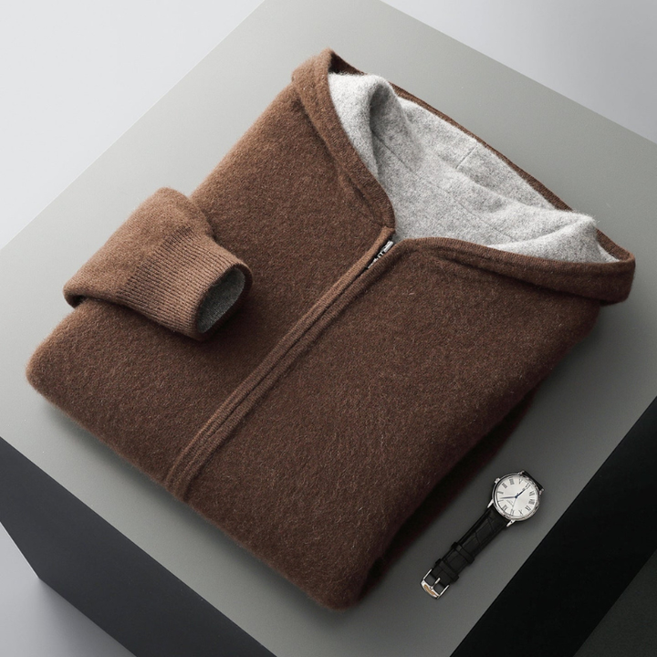 Heren Hoodie | Oversized | Omkeerbaar | Met Rits