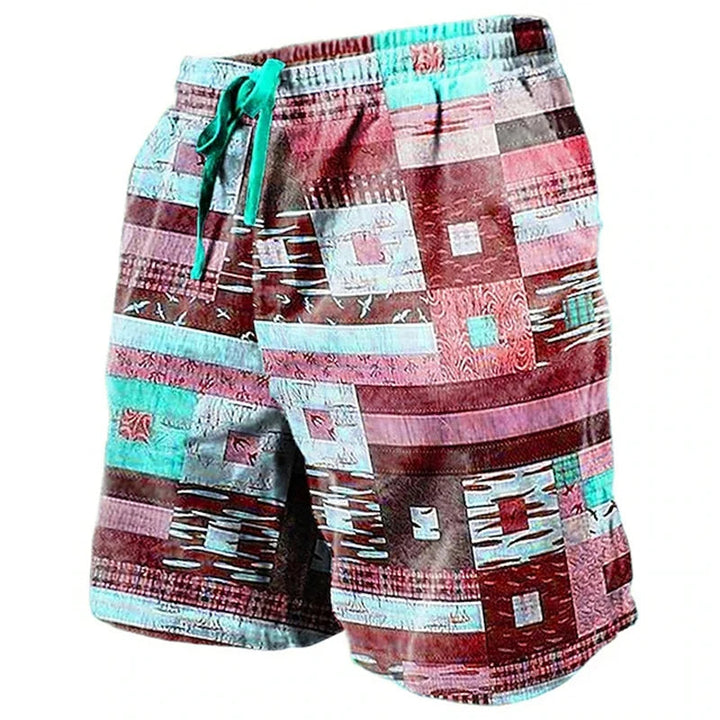Heren Short | Retro | Trekkoord | Zomer
