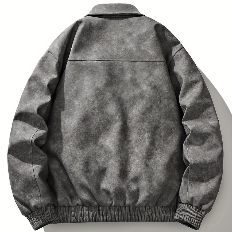 Winterjas Heren | Vintage Bomberjack | Ritssluiting & Zakdesign