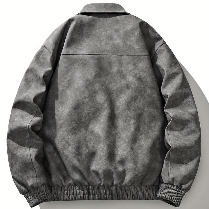 Winterjas Heren | Vintage Bomberjack | Ritssluiting & Zakdesign