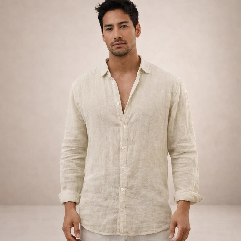 Heren Shirt | Elegant | Lange Mouw | Zomer