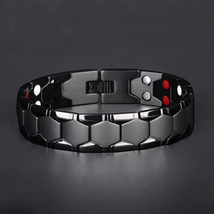 Heren Armband | Titanium Staal | Waterdicht & Verstelbaar | Stijlvol Design