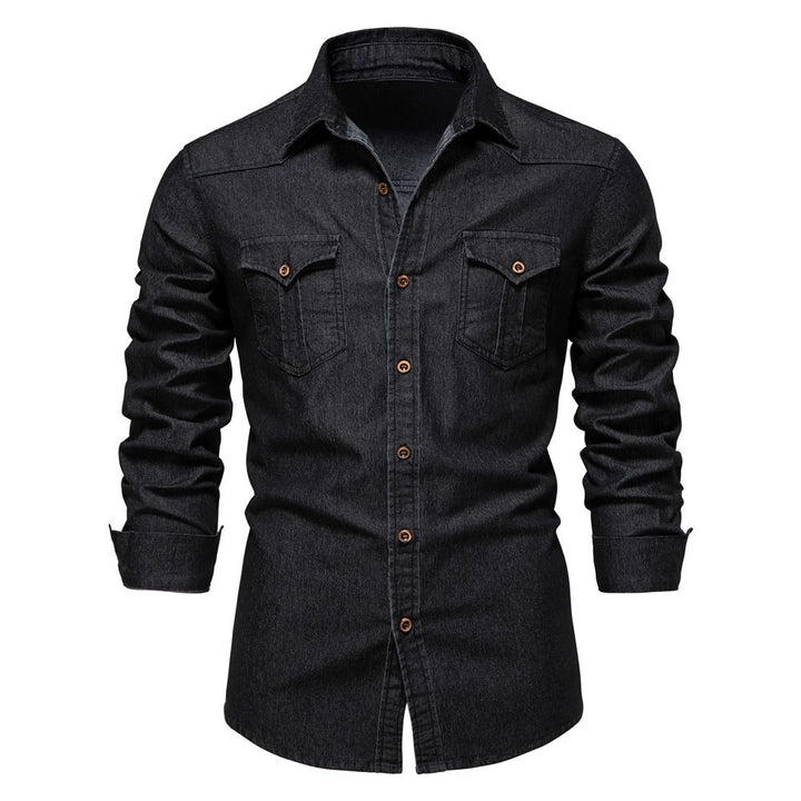 Heren Shirt | Slimfit | Lange Mouw |  Lange mouwen