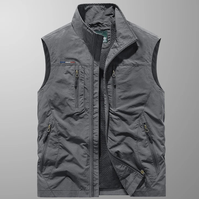 Heren Bodywarmer | Outdoor Vest | Licht & Functioneel