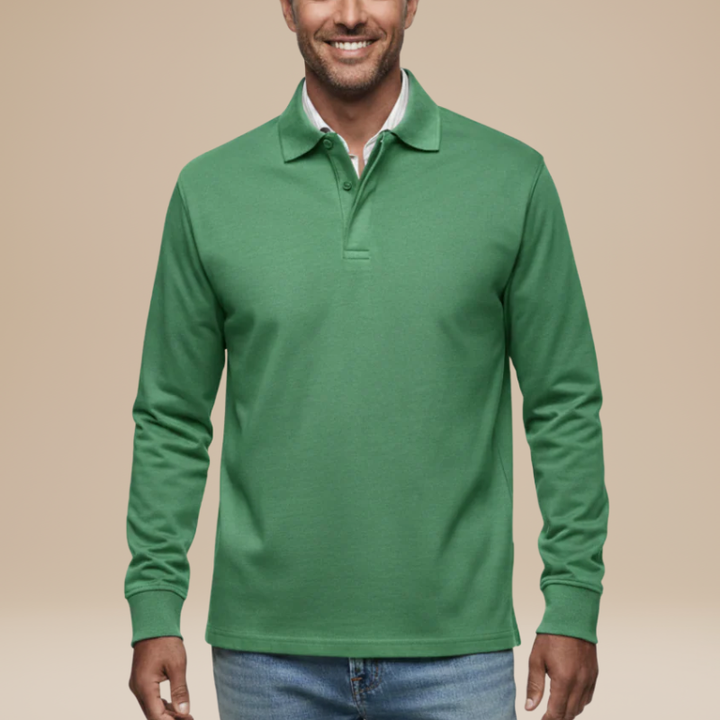 Polo Heren | Lange Mouwen | Klassiek & Comfortabel