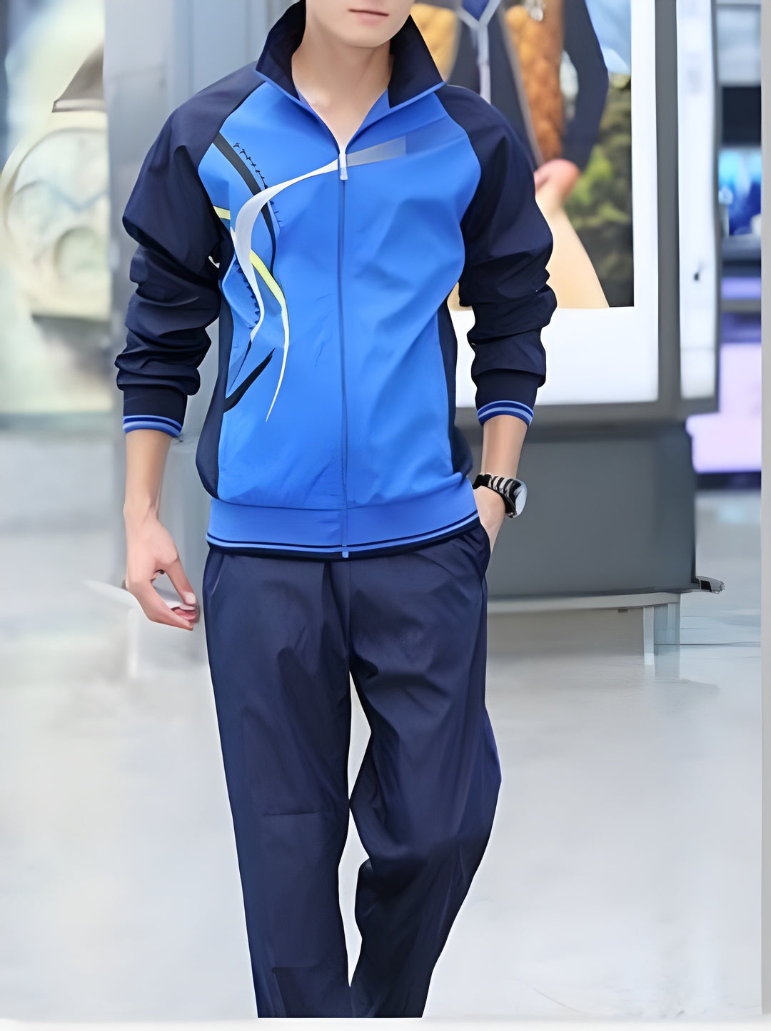 Heren Trainingspak | Tweedelig Set | Casual Sportlook