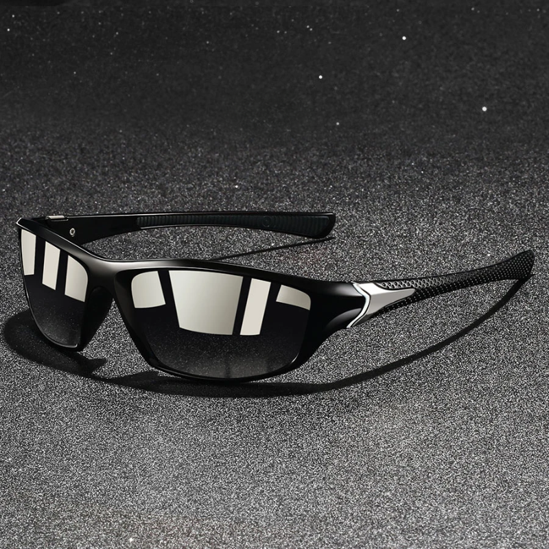 Heren Zonnebril | Gepolariseerde Lenzen | UV400-Bescherming | Lichtgewicht Metaal