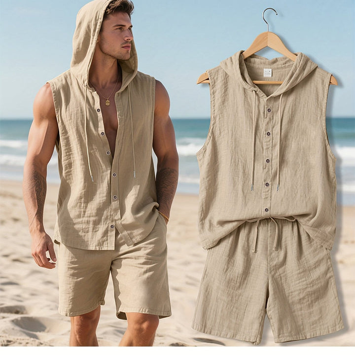 Heren Set | Casual | Met Capuchon | Zomer