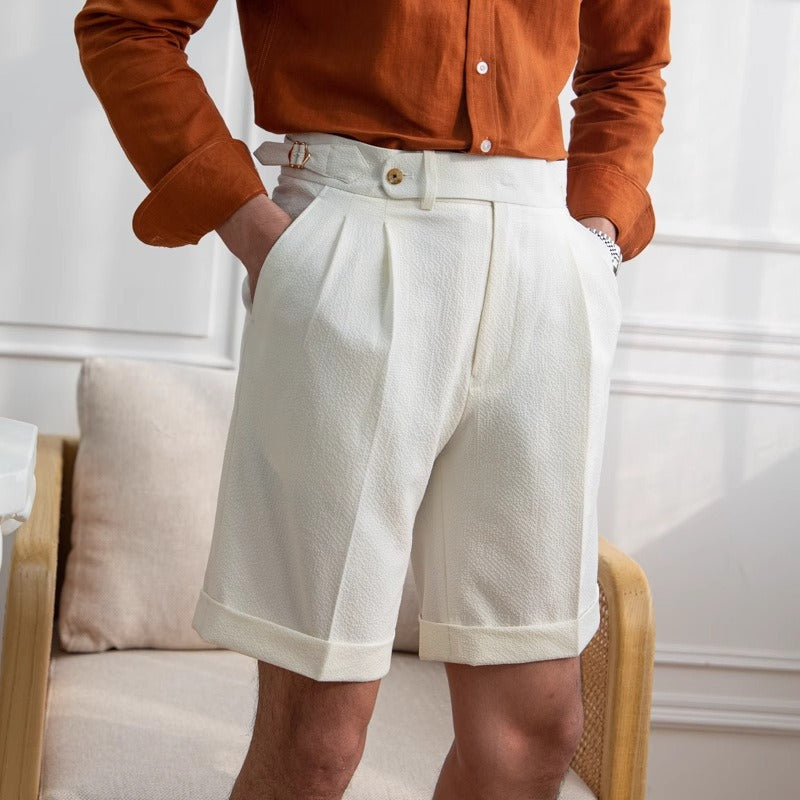 Heren Linnen Shorts | Lente & Zomer | Losse Pasvorm & Casual Stijl