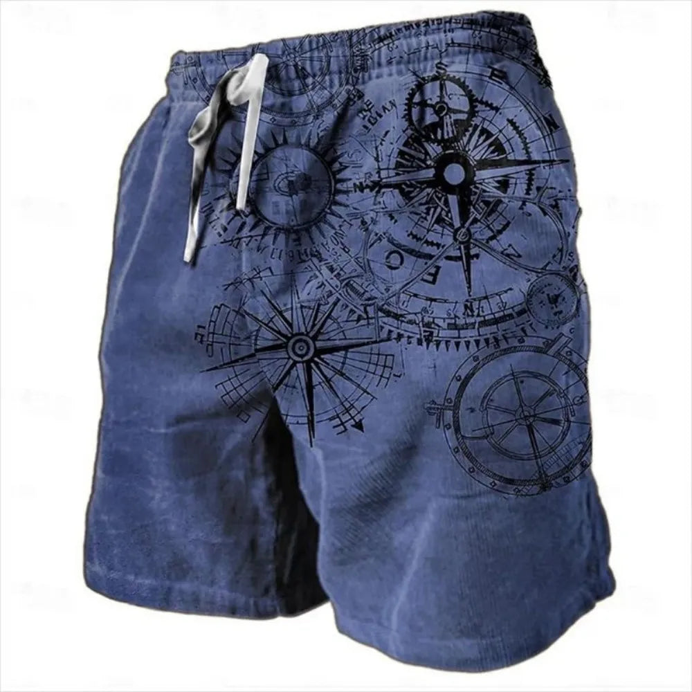 Heren Shorts | Retro | Trekkoord | Zomer