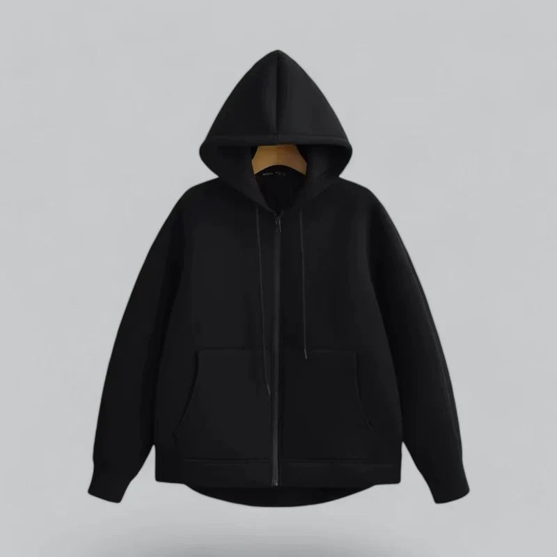 Moderne heren jas met functionele capuchon voor moeiteloze stijl en dagelijks comfort | Jochem
