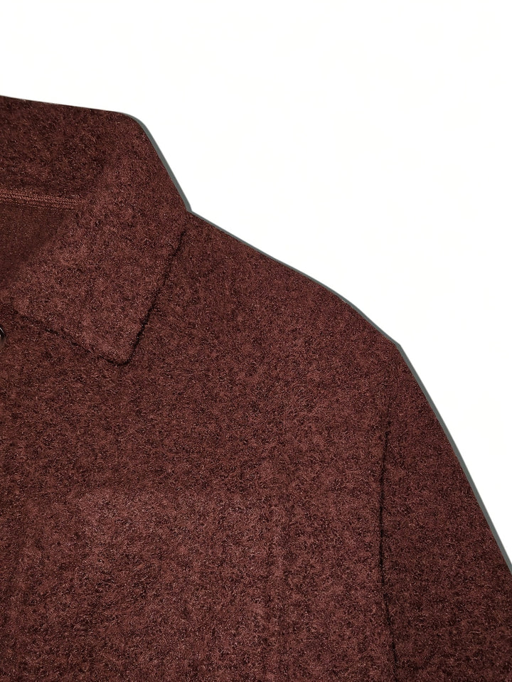 Heren Jas | Oversized | Met Borstzakken | Lente
