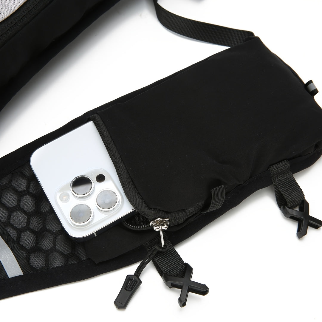 Heren Rugzak | Lichtgewicht & Opvouwbaar | Voor Fietsen, Wandelen & Outdoor Sport | Zwart