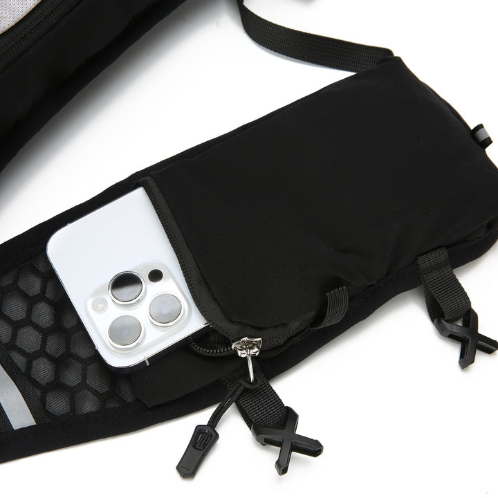 Heren Rugzak | Lichtgewicht & Opvouwbaar | Voor Fietsen, Wandelen & Outdoor Sport | Zwart