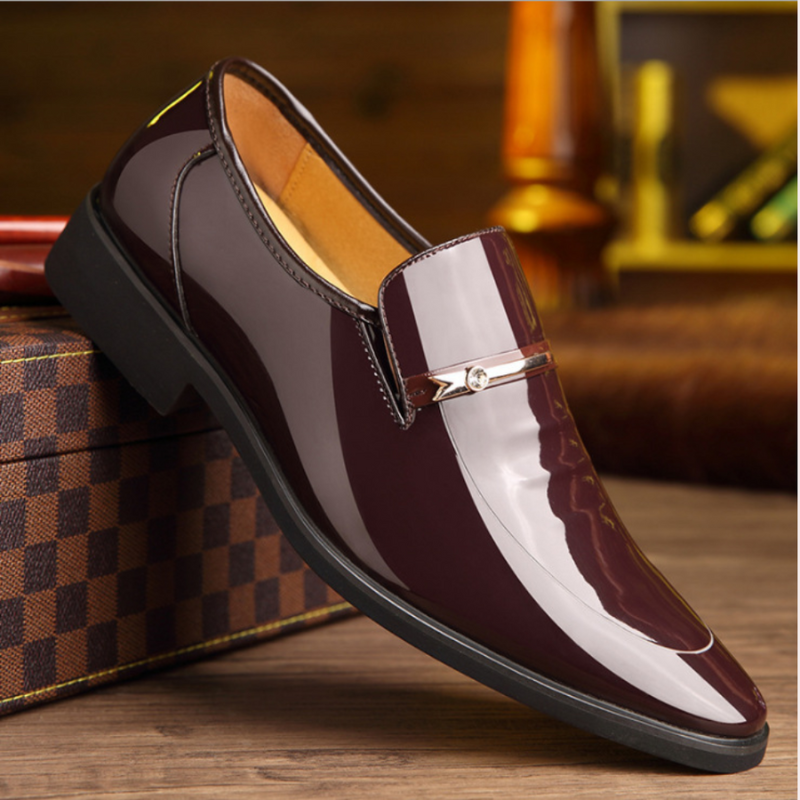 Schoenen Heren | Elegante Loafers | Stijlvolle Glanzende Look