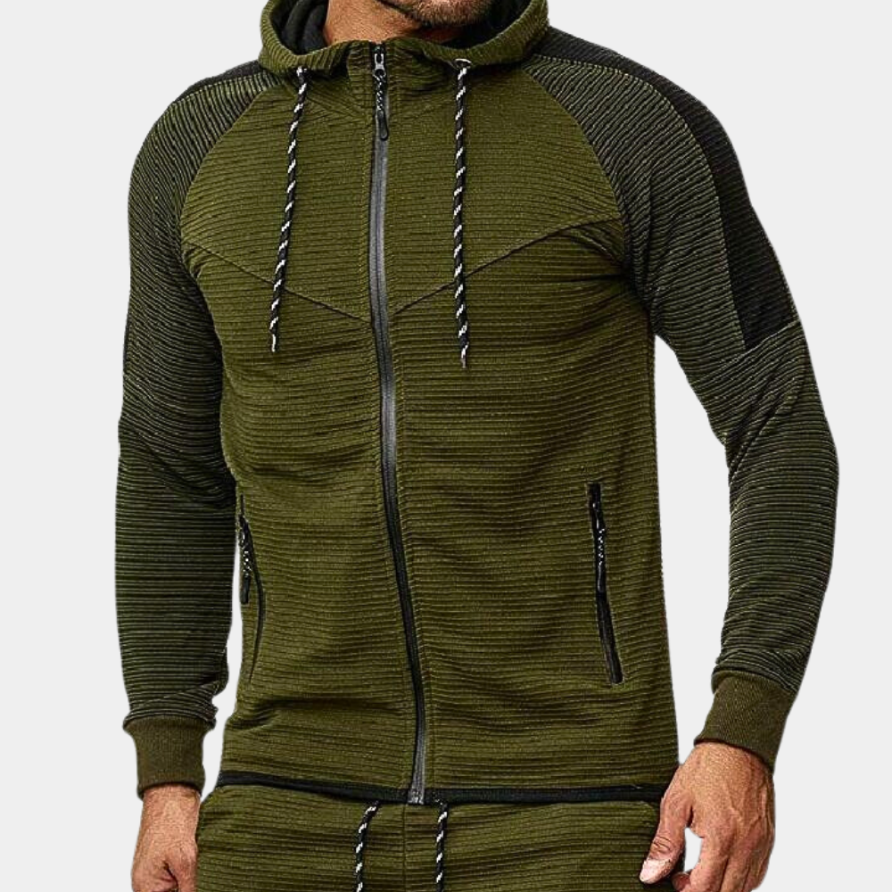 Trendy capuchonjas voor heren met ultiem comfort en stijlvol ontwerp | Sam