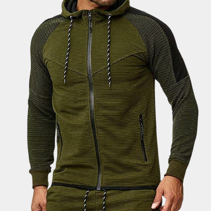Trendy capuchonjas voor heren met ultiem comfort en stijlvol ontwerp | Sam