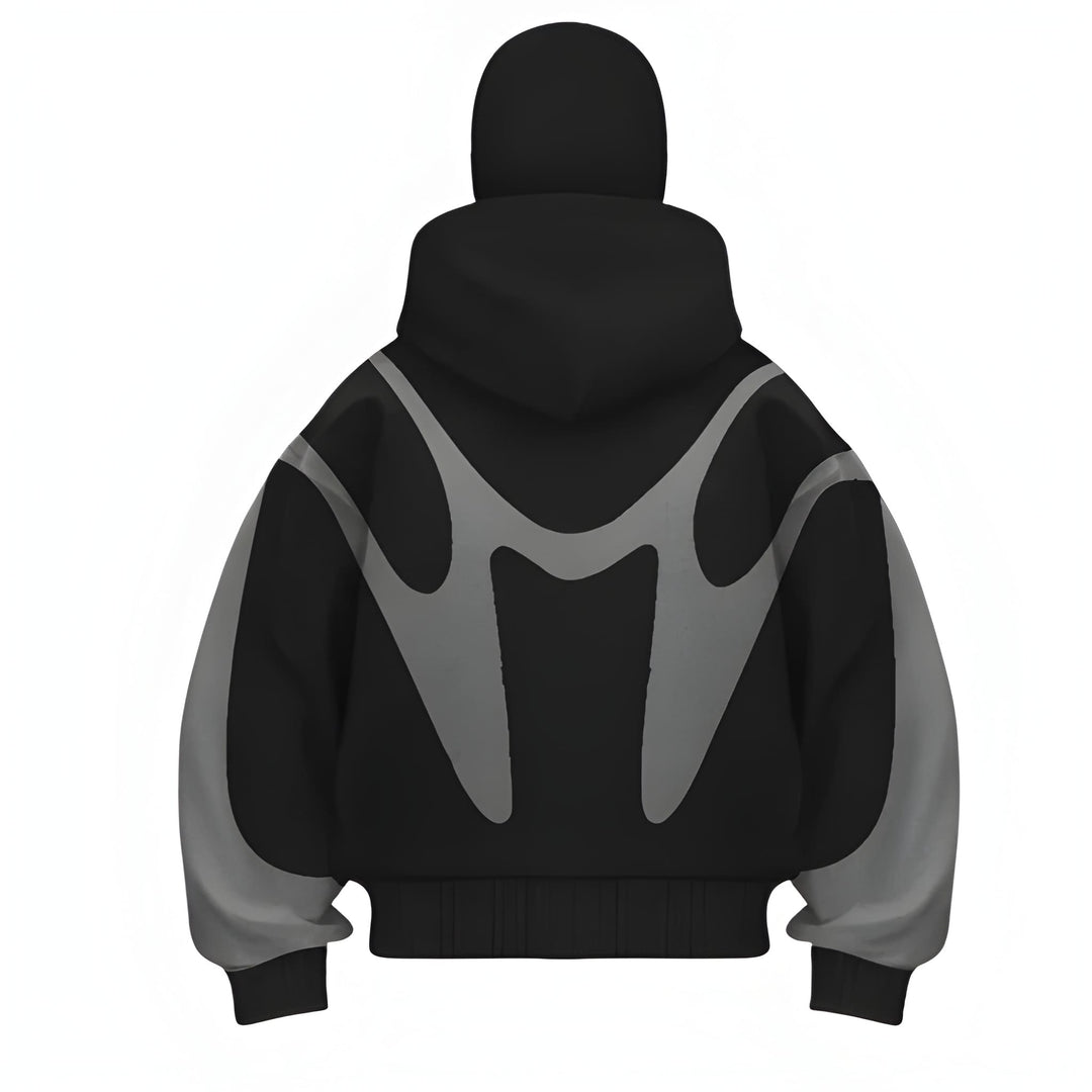 Hoodie met Volledige Rits | Uniek Design | Warme Kleding