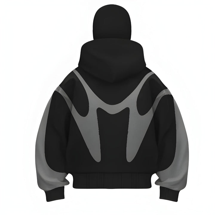 Hoodie met Volledige Rits | Uniek Design | Warme Kleding