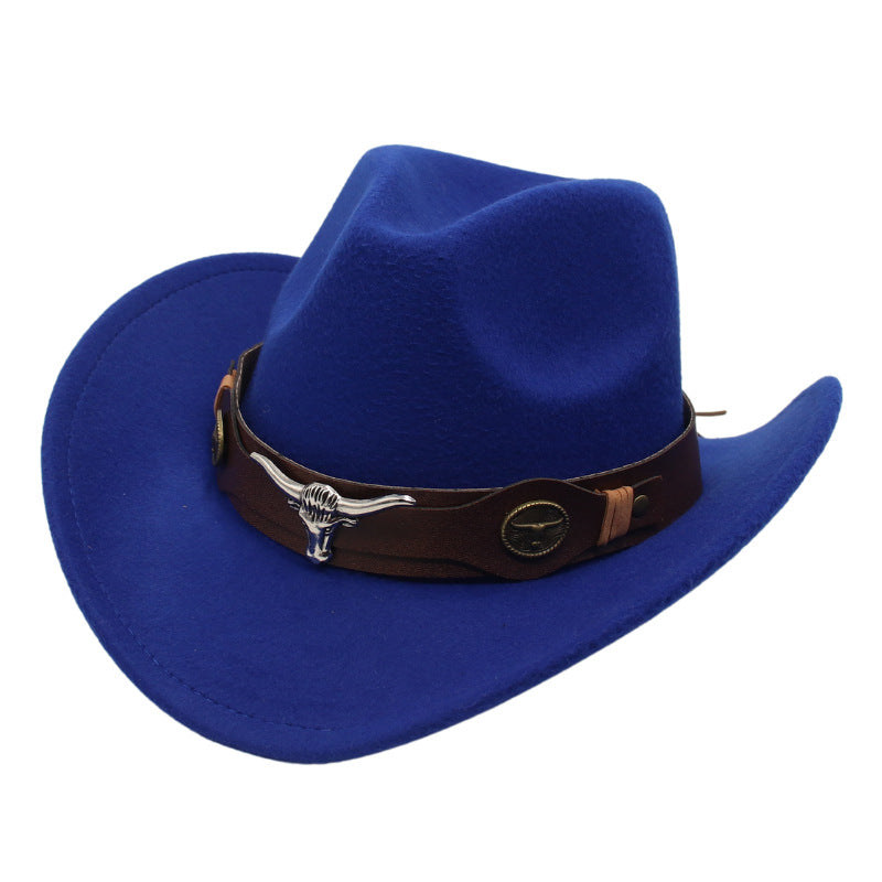 Cowboy Hoed | Klassiek Model | Vegan Leer & Gevlochten Kinband | Verstelbaar Design