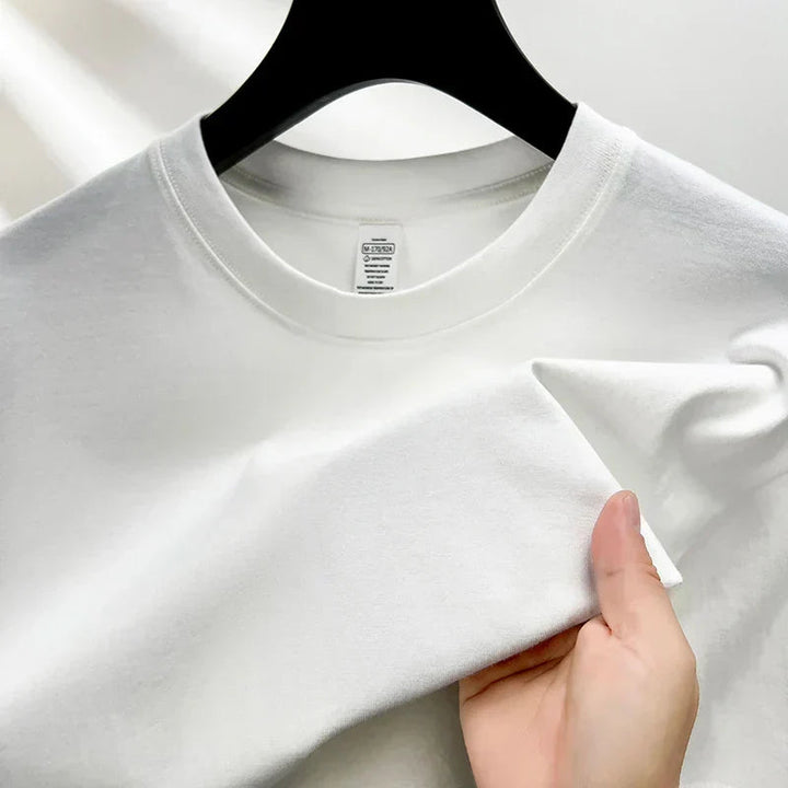 Heren T-shirt | Ademend & Losvallend | Zomer | Effen Kleur