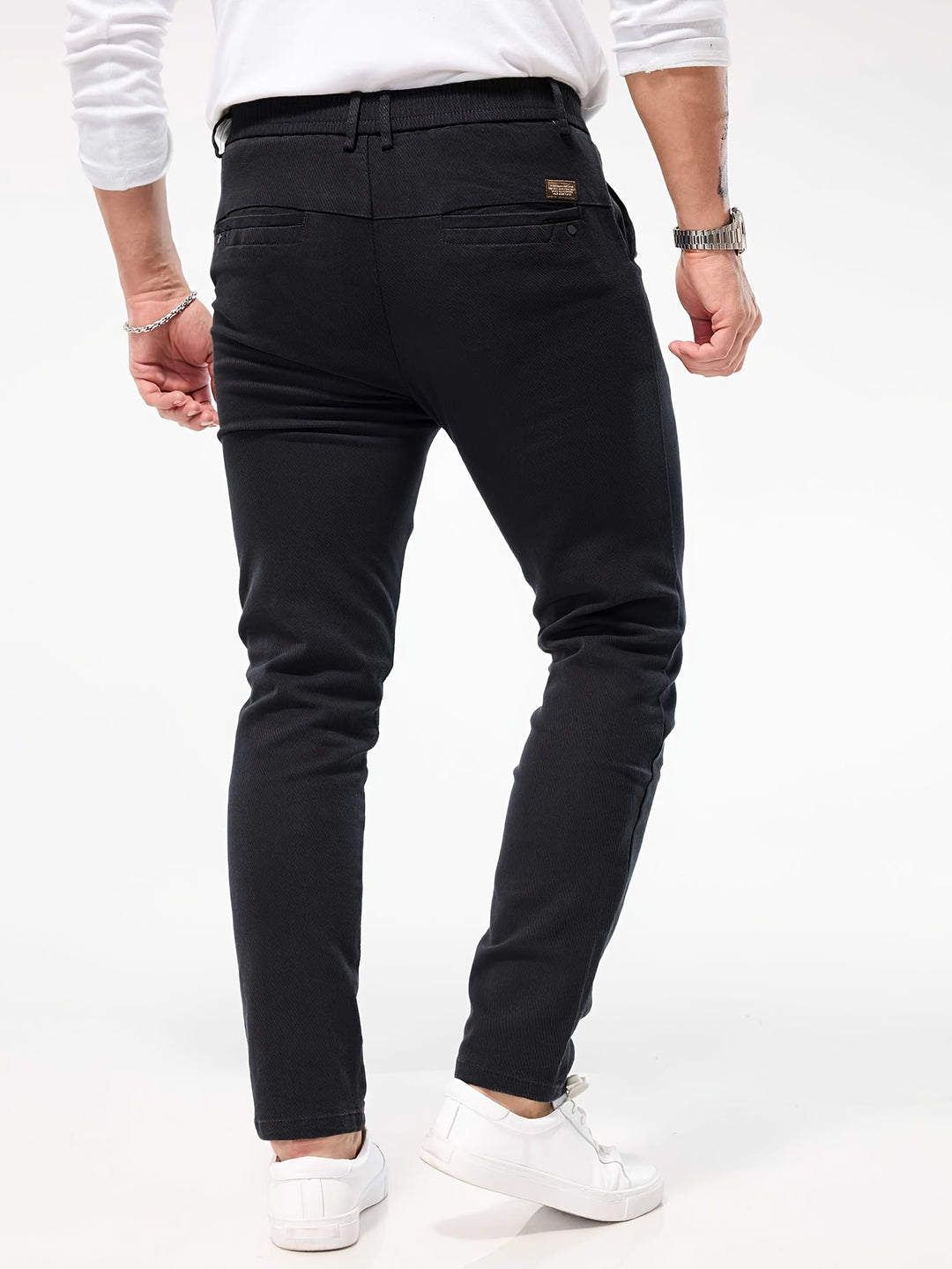 Heren Broek | Slim-Fit & Stretch | Katoenmix & Comfortabel | All-Season