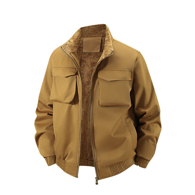 Tussenjas Heren | Vintage | Hoge Kraag | Lente