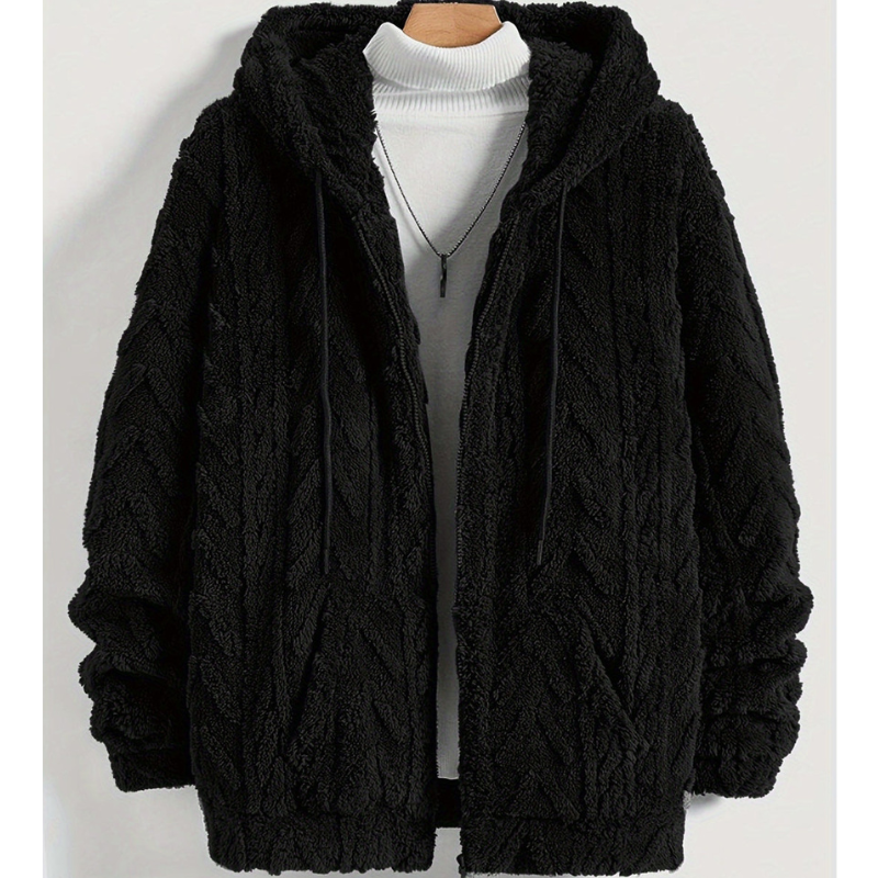 Winterjas Heren | Hooded Cardigan Jas | Warm & Trendy Design