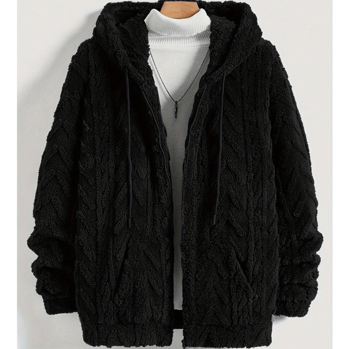 Winterjas Heren | Hooded Cardigan Jas | Warm & Trendy Design