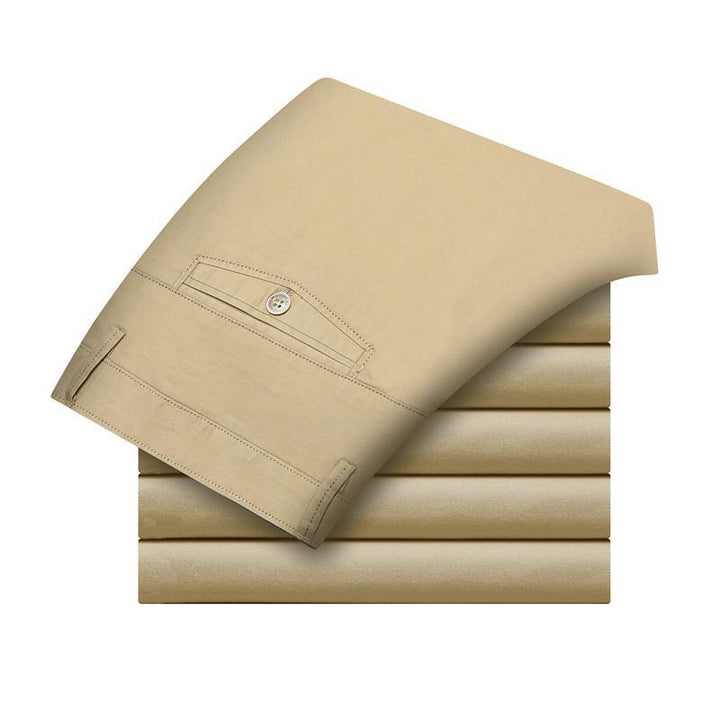 Geraffineerde Stretch broek voor Heren met Katoenmix en elegante stijl | Wout