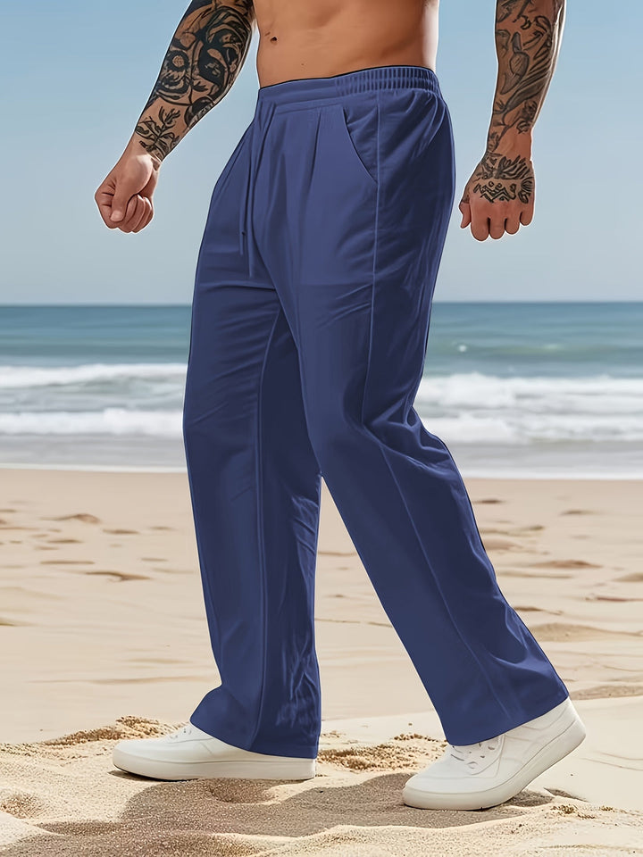 Heren Broek | Tapered | Elastische Taille | Zomer