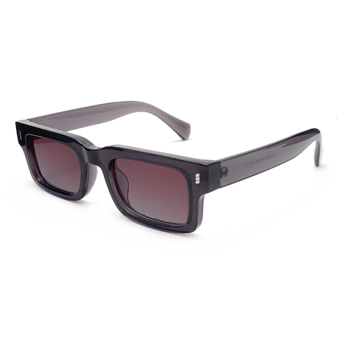 Heren Zonnebril | Retro | Vierkant Montuur | Zomer