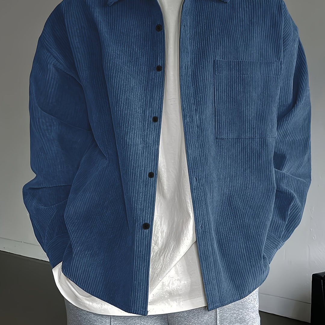 Heren Shirt | Oversized | Lange Mouw | Zomer