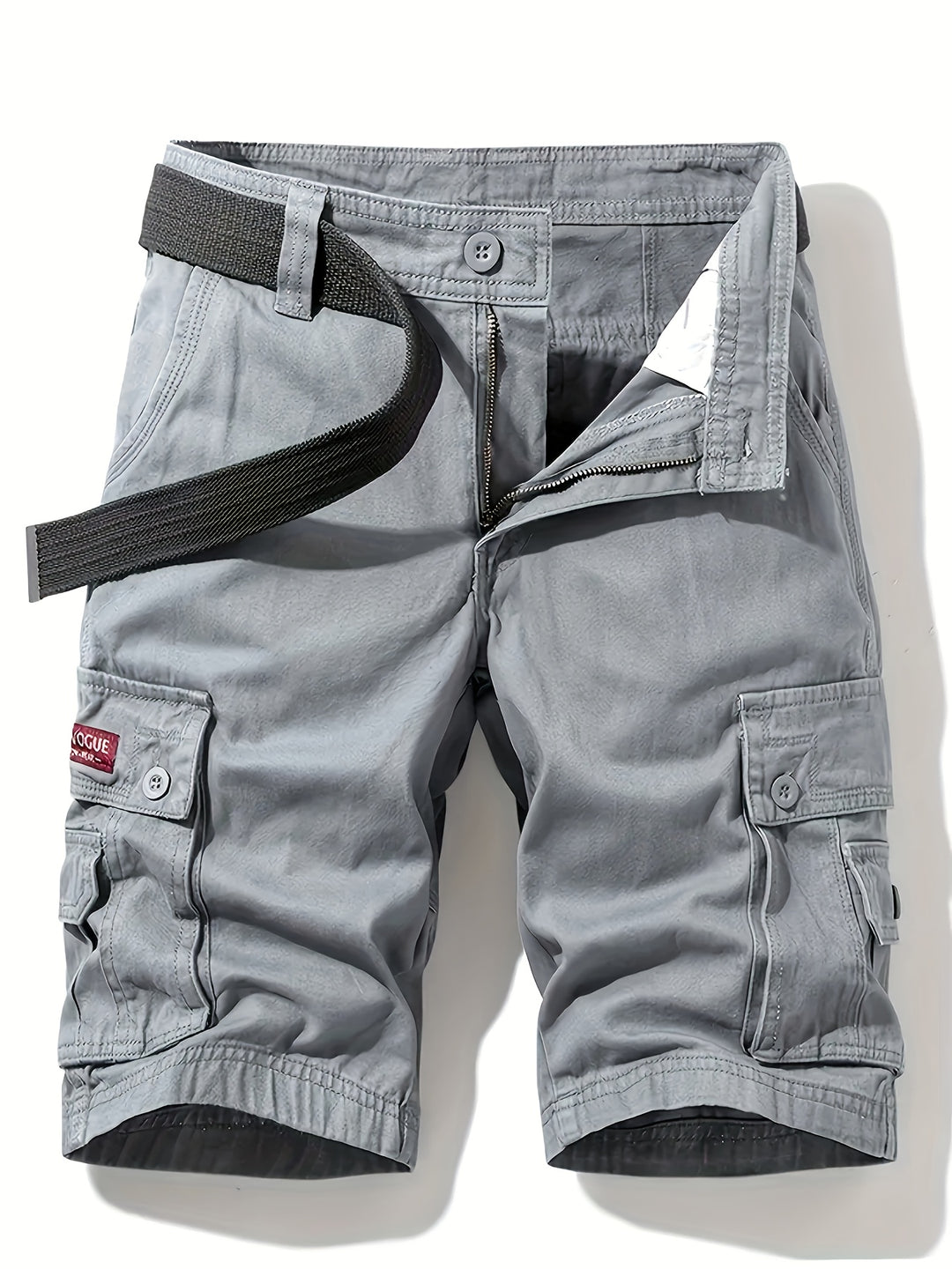 Heren Cargo Shorts | Klassiek Design | Multi-Pocket | Taille Trekkoord | Katoen voor Zomer Buiten