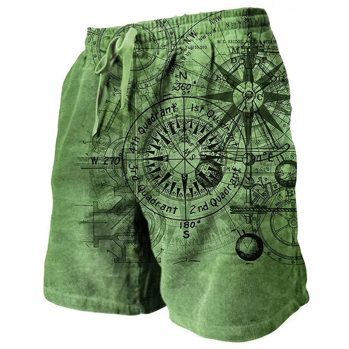 Heren Zwembroek | Retro | Trekkoord | Zomer