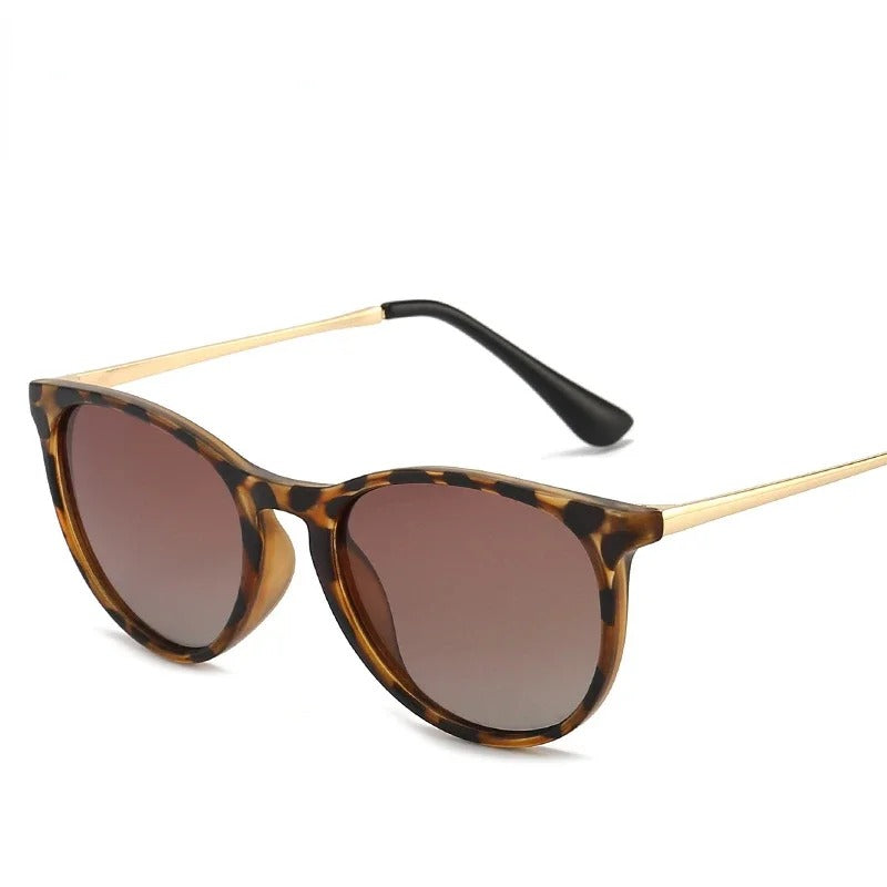 Heren Zonnebril | Rond | Lichtgewicht Frame | Zomer