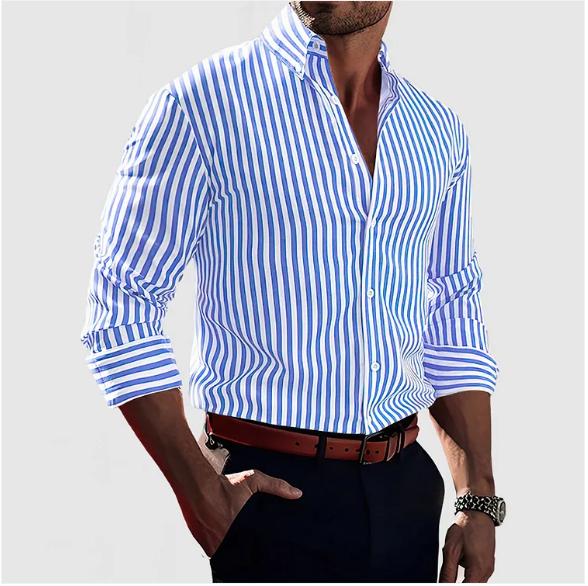 Heren Shirts | Slimfit | Met Knoopjes | Zomer