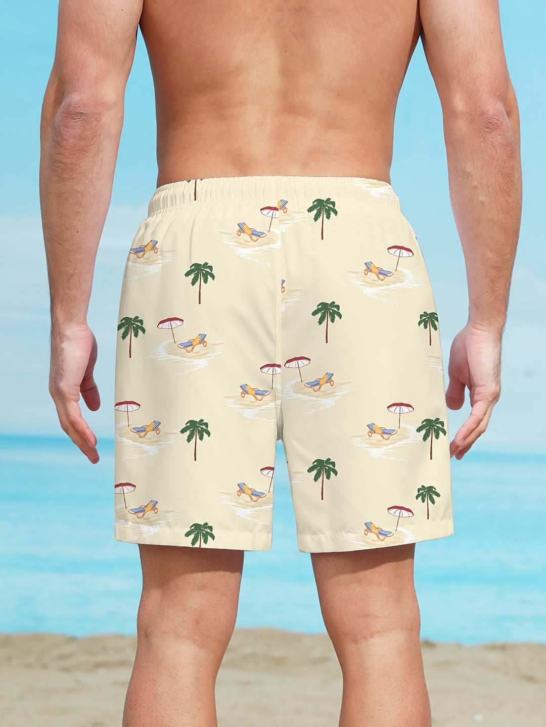 Heren Strandshort | Lichtgewicht & Sneldrogend | Met Trekkoord | Actieve Zomerstijl