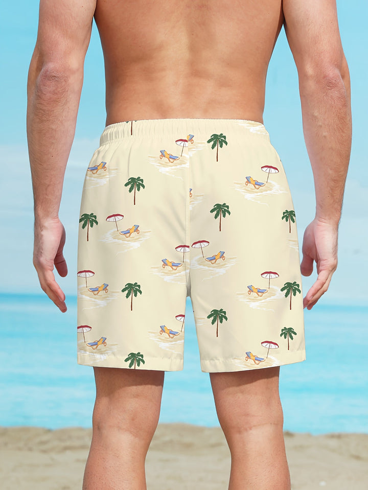 Heren Strandshort | Lichtgewicht & Sneldrogend | Met Trekkoord | Actieve Zomerstijl
