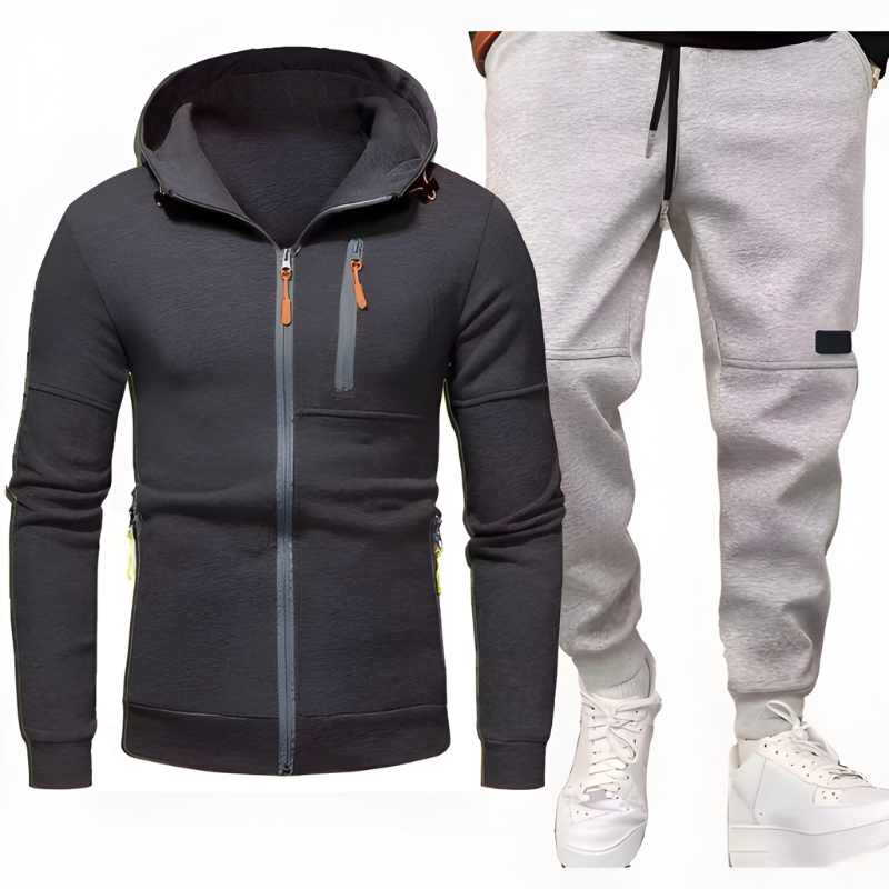 Heren Set | Hoodie & Joggingbroek | Comfortabel & Warm | Casual Kleding