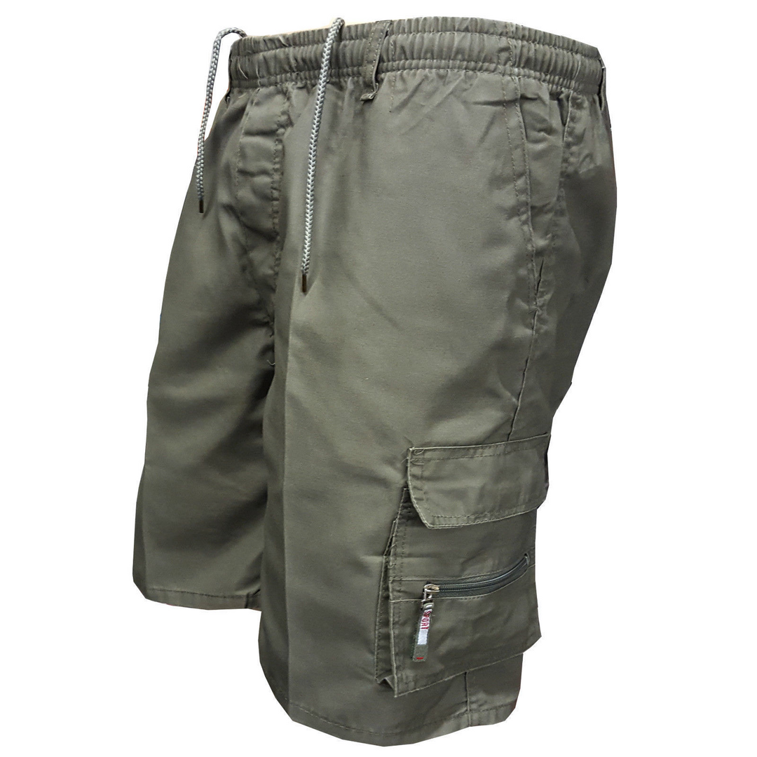 Heren Cargo Short | Tapered | Meerdere Zakken | Zomer