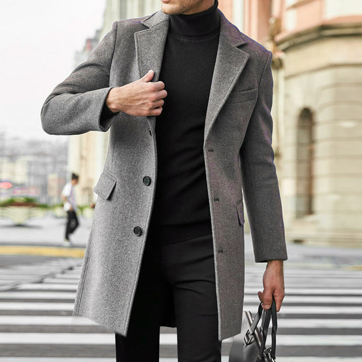 Winterjas Heren | Tailored Coat | Stijlvolle & Lange Winterlook