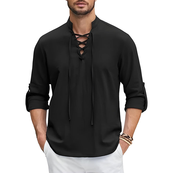 Heren Shirt | Straight Elegant | Vetersluiting | Zomer