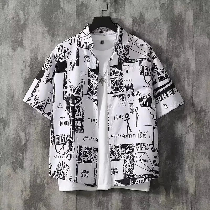 Heren Shirt | Urban | Korte Mouw | Zomer